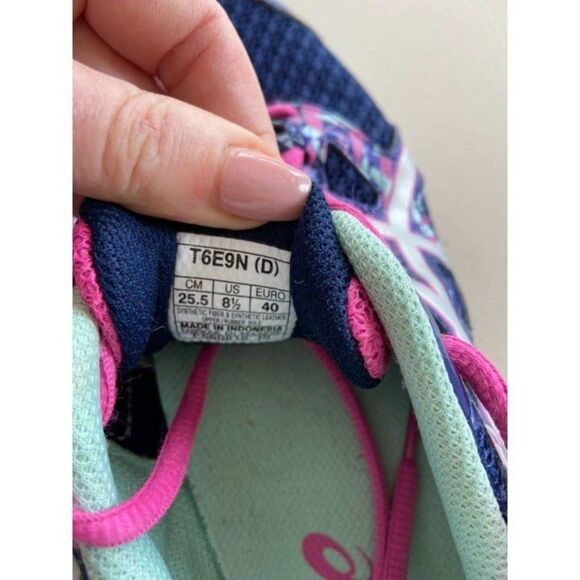 ASICS Women's Gel-Excite 4 Running Shoe (Blueprint/Silver/Mint) Size 8.5 - Picture 6 of 7